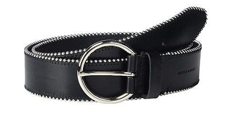 Rebecca Minkoff 35 MM classy blaque Tie belts 2020 BLAQUE COLOUR